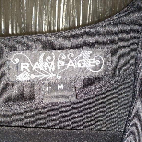 Black Rampage Dress -Size M - Picture 2 of 5